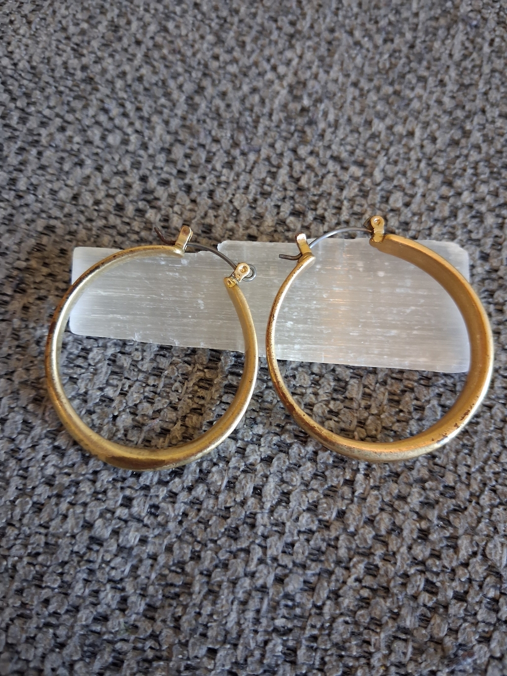 Classic Gold Hoop Earrings - Women's Jewelry